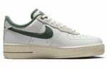 Кроссовки Nike Air Force 1 Low "Summit White And Gorge Green" (Женская размерная сетка)