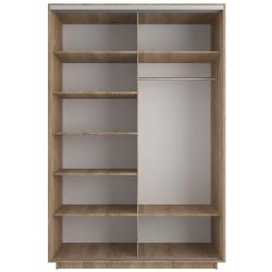 Шкаф-купе "Экспресс Медиум Дуо" (Бетон) 2200х1400, МК Е1, г.Белореченск