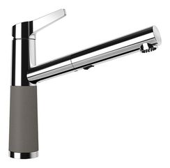 Смеситель Schock SC-510-D , Cristadur хром/серебристый камень