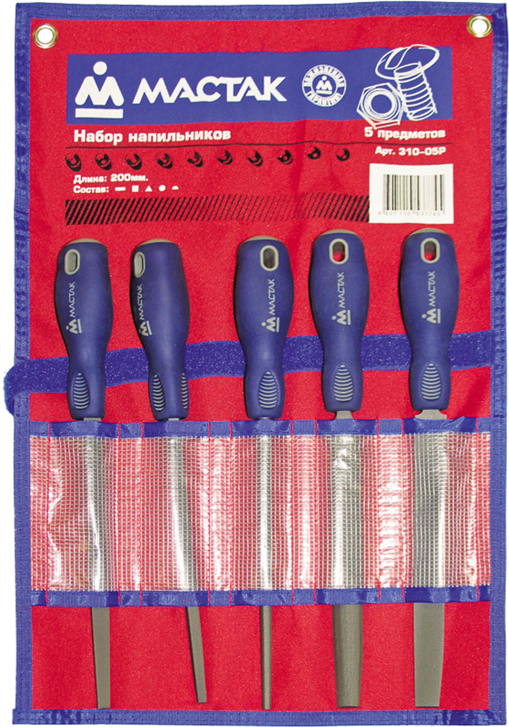 Набор напильников  МАСТАК 310-05P