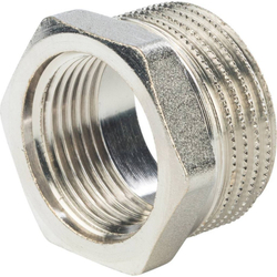 Футорка никелированная 1"X3/4" STOUT
