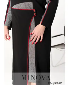 Платье 8-330-чёрный Minova