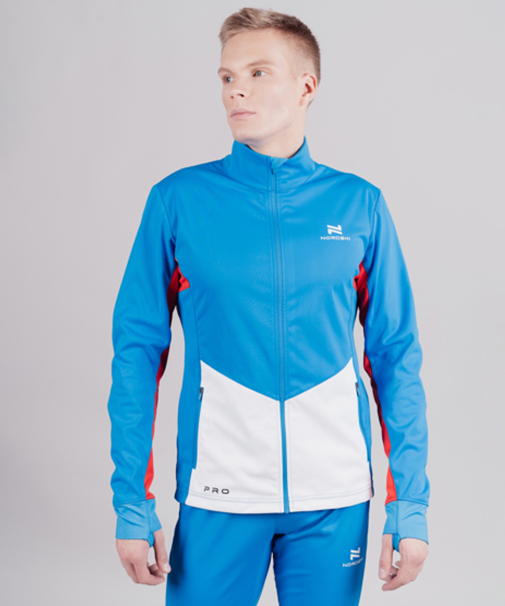 Куртка разминочная NORDSKI PRO Rus, мужская, NSM566192