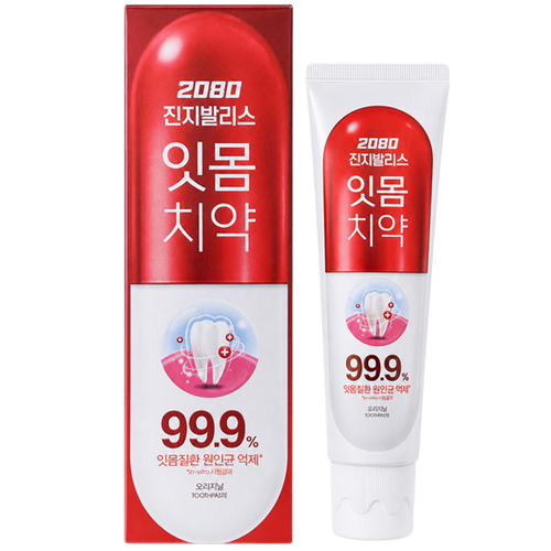 Антибактериальная зубная паста с экстрактом гинкго билоба Dental Clinic 2080 Gingivalis Clinik Original Toothpaste, 120г