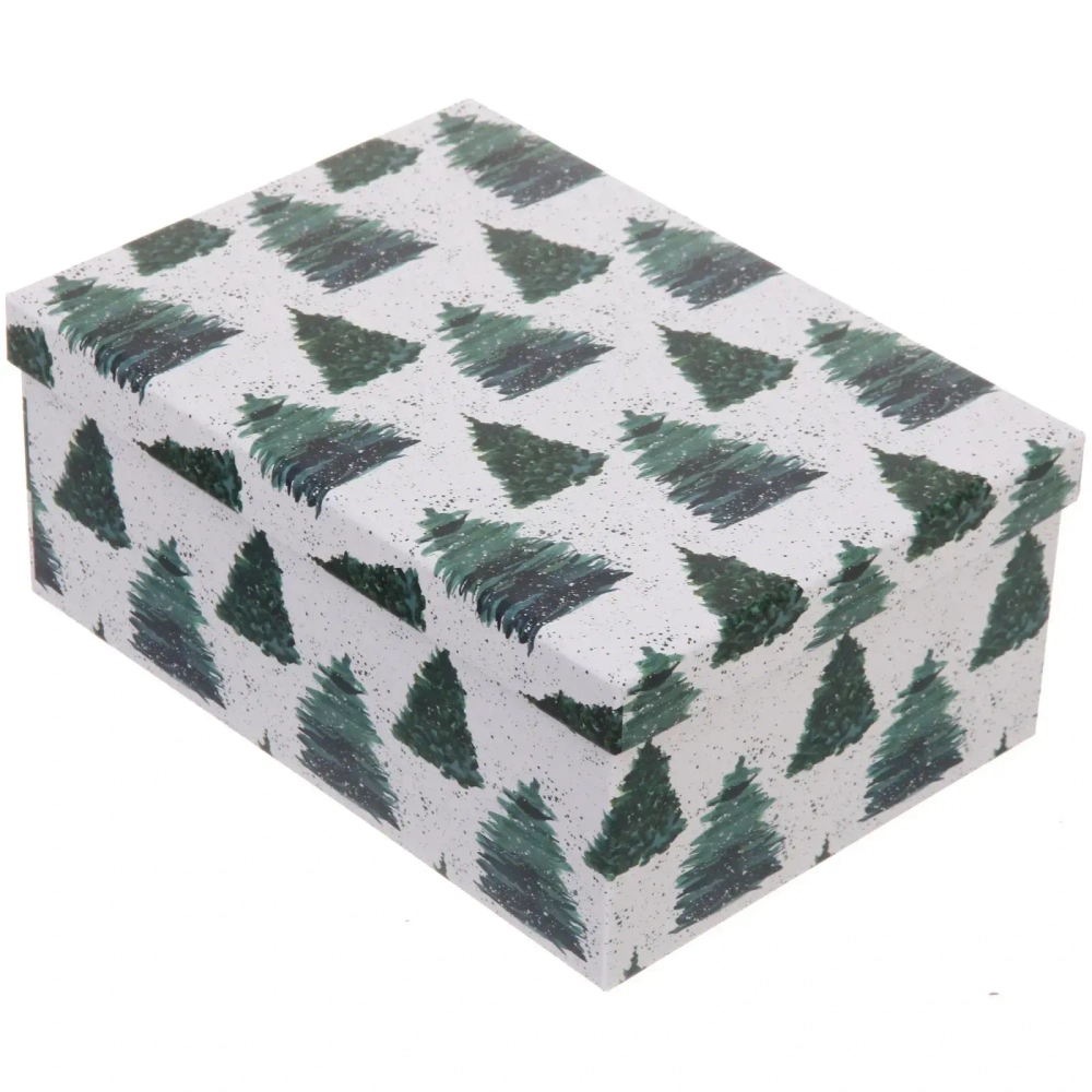 Коробка подарочная «Новогодний стиль» 25*18*10,5 см