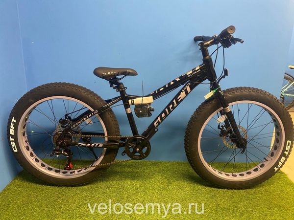 Велосипед ФэтБайк 24 подростковый алюминиевый TT Garet