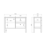 Комод BERGEN BG030