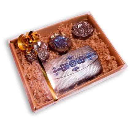 Шоколад ручной работы "Клатч" 80гр