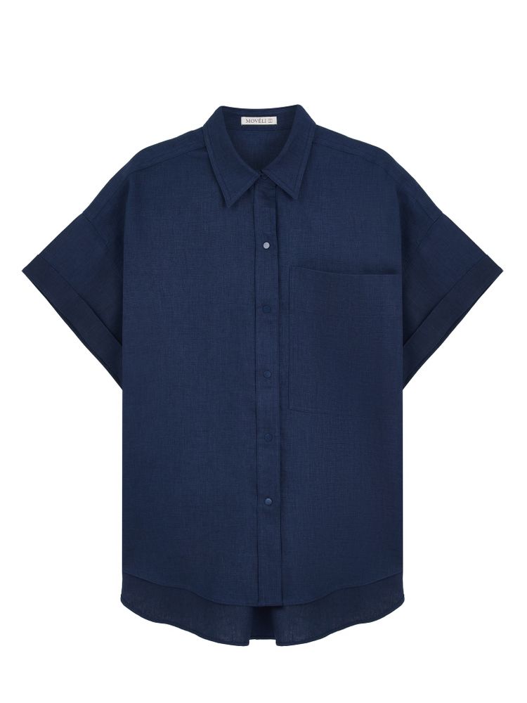 Shirt BREEZE dark blue color