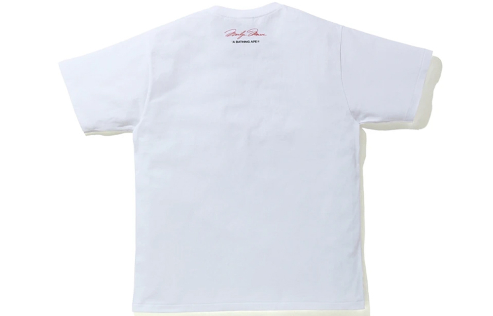 A Bathing Ape A Bathing Ape Bathing Ape X Marilyn Monroe Big Ape Head Tee белый