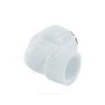 Угольник PP-R комбинированный белый Дн 20х1/2" НР VALFEX 10126020