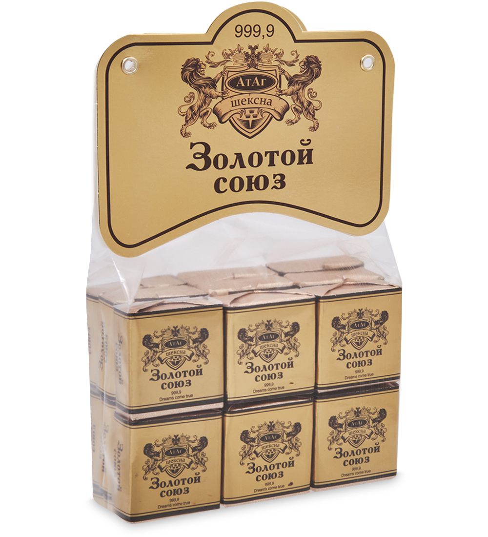 AT-108 Вафли глазированные «Золотой союз» 210 гр
