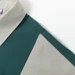 Сорочка Ymkashix Puff изумрудный/серый