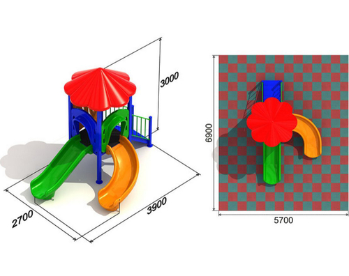 Детская площадка Кувшинка 4.3.2