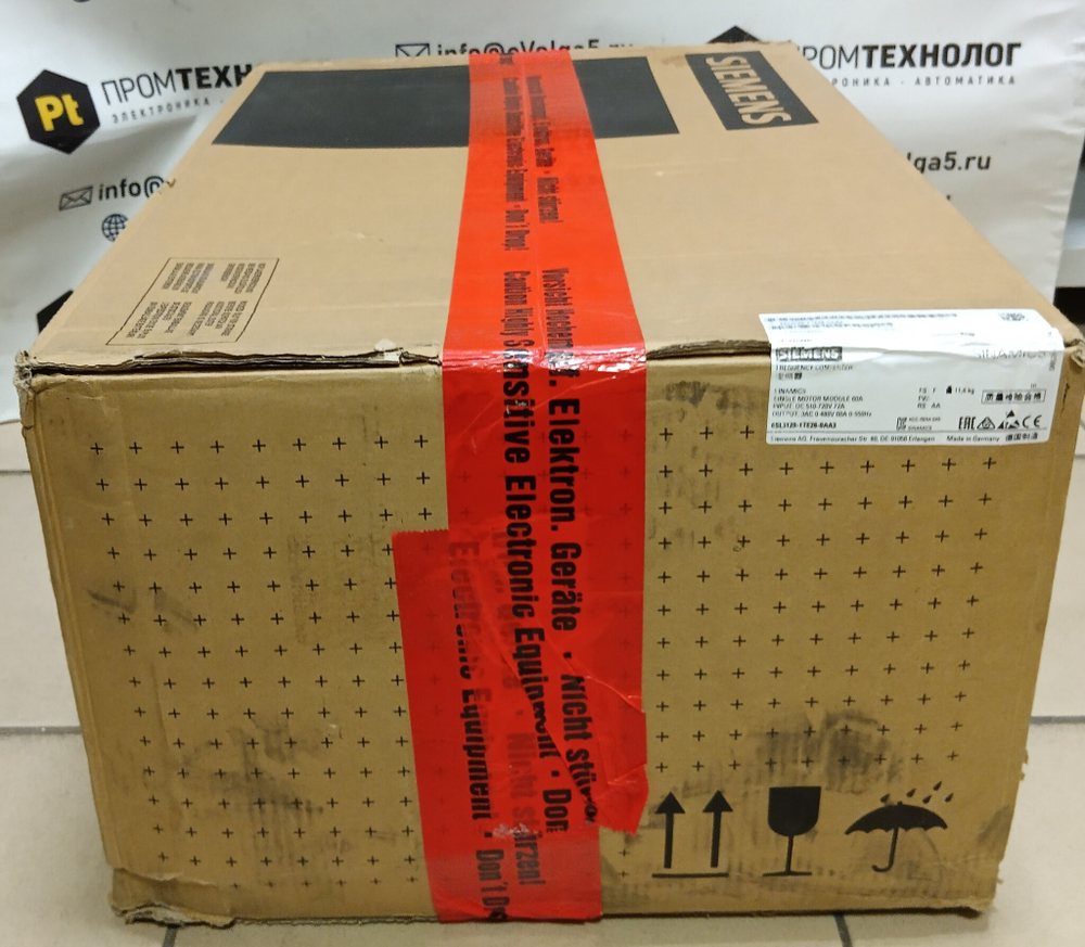 Siemens 6SL3120-1TE26-0AA3 + K1G220-AB73-11 (A5E00123738) новое