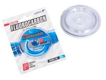 Леска монофильная Salmo FLUOROCARBON 30 м, 0,08 мм
