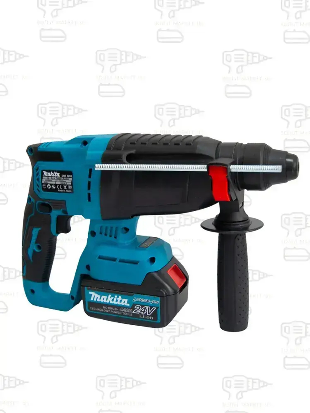 Набор электроинструментов аккумуляторных 5в1 21V /болгарка, гайковерт, перфоратор, дрель шуруповерт, лазерный уровень