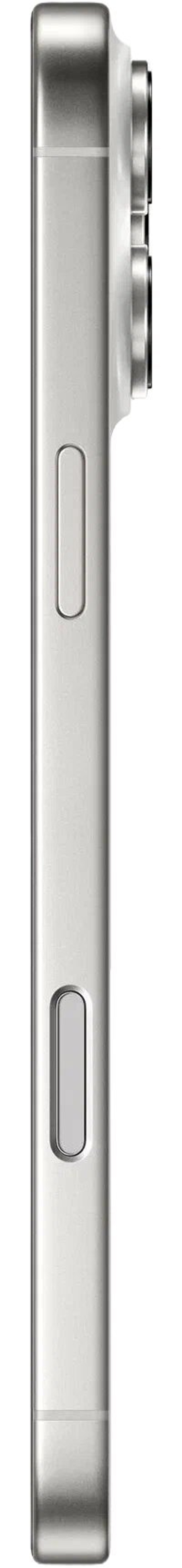 Смартфон Apple iPhone 16 Pro, 256 GB, White Titanium, nanoSIM+eSIM