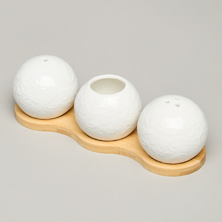 НАБОР ДЛЯ СПЕЦИЙ LEFARD "MUSE" 3 ПР. НА ДЕР.ПОДСТАВКЕ 20*6*6 СМ