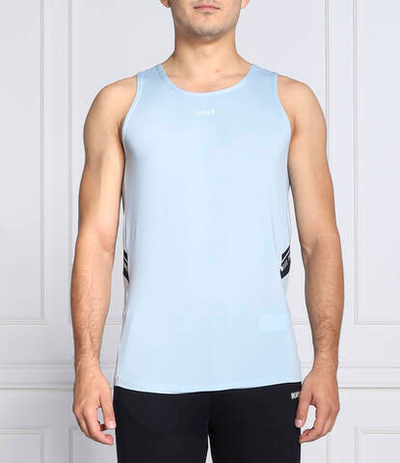 майка taank gym BOSS GREEN - голубой(50472358)