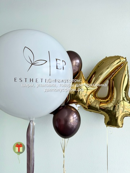 Набор Эстетика с цифрой