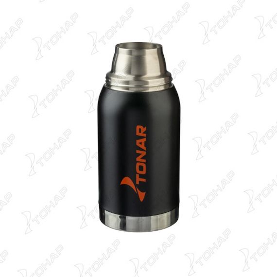 Термос TONAR 750ML HS.TM-038 черный (2 крышки-кружки)
