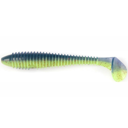 Приманка силиконовая Keitech Swing Impact FAT 6.8" #440T Electric Shad