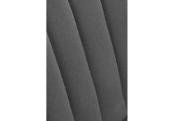 Полубарный стул Седа К крутящийся темно-серый / черный