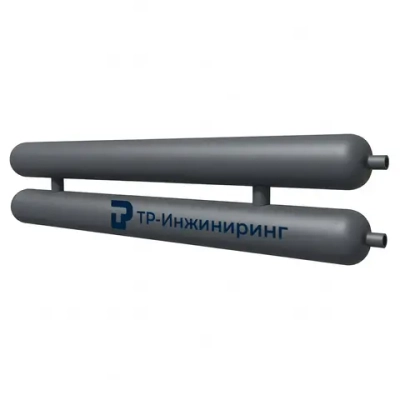 Регистр отопления РСЭ-2x219x5,0-4000 двухрядный секционный с эллиптическими заглушками