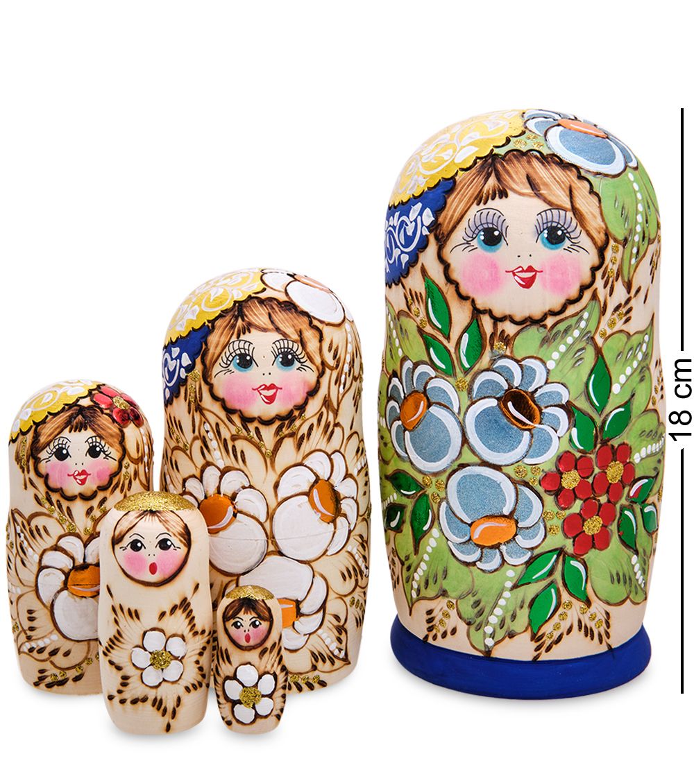 Народные промыслы МР-24/ 06-C Матрешка 5м «Ксюша»