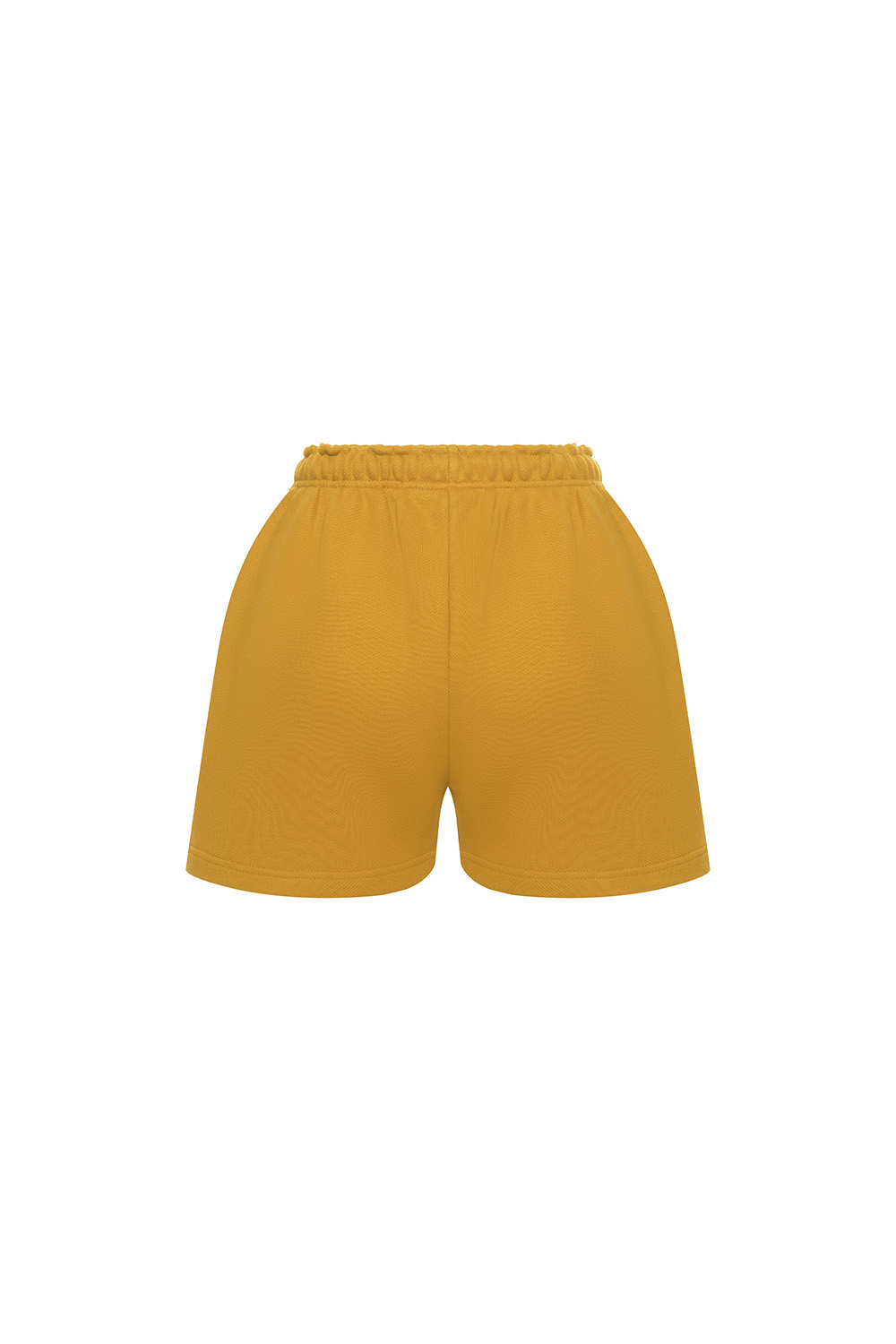 Шорты с принтом ATHLEISURE Горчица