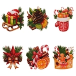 Набор посуды миска 450мл+кружка 200мл «Зимняя фантазия» 6 видов vip