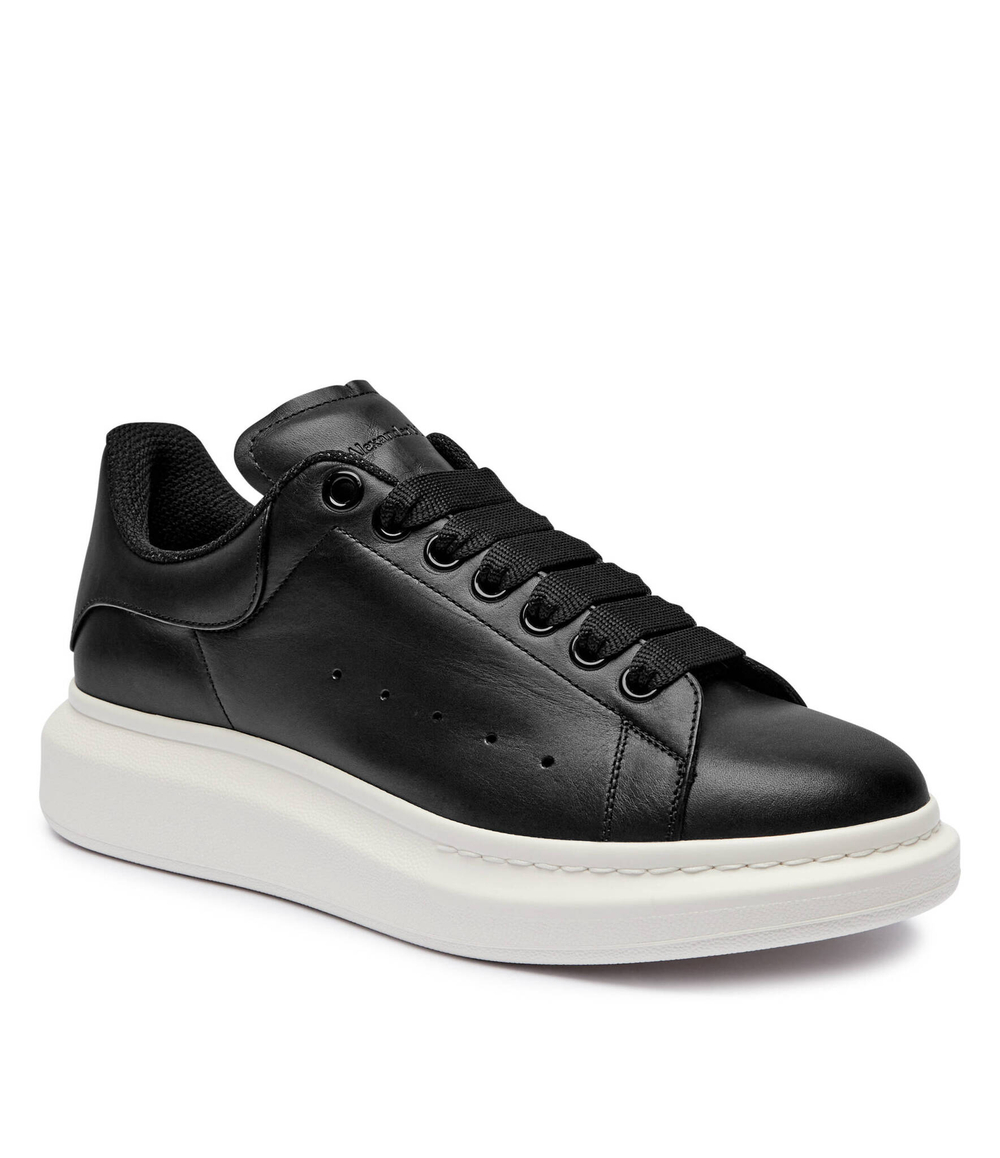 Кожаные кроссовки Alexander McQueen - черный(807880 WHABB)