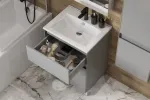 Комплект Aquaton Форест 60 туманный серый (тумба с раковиной Элина )