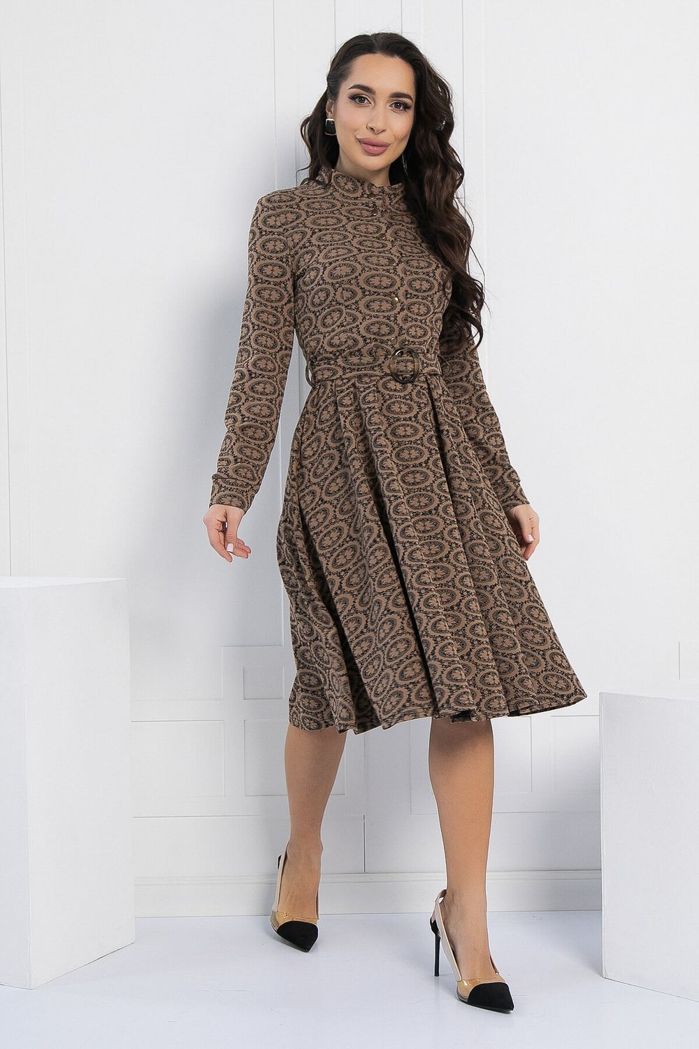 Платье Эсмина (коричневое) П13017-14М LT Collection