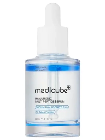 Medicube Двухфазная сыворотка с гиалуроновой кислотой, ПДРН и пептидами Hyaluronic Multi Peptide Serum 30 мл