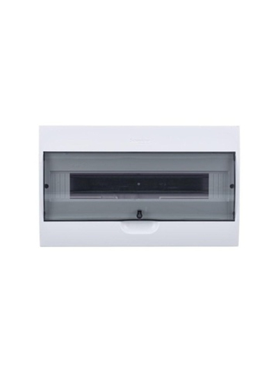 Бокс навесной ОП City9 Box 1 ряд 18мод. с прозр. дверцей SE EZ9E118S2SRU