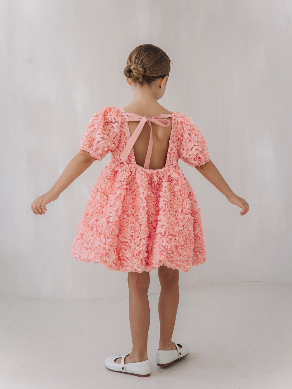 Платье "Camellia" Пудровый