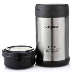 Термос Zojirushi (0,5L) чёрный, с чехлом [SW-EXE50-BL]