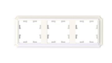 Рамка 3-м AtlasDesign Antique универс. жемчуж. SE ATN100403