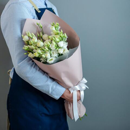 Букет лизиантусов Нежный