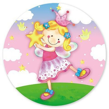 РАСПРОДАЖА Тарелки малые Звездная фея  17 см.