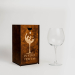 Бокал для вина с гравировкой в подарочной коробке PKS30