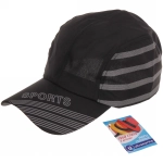 Бейсболка спортивная «Sport Jump», цвет черный, р58