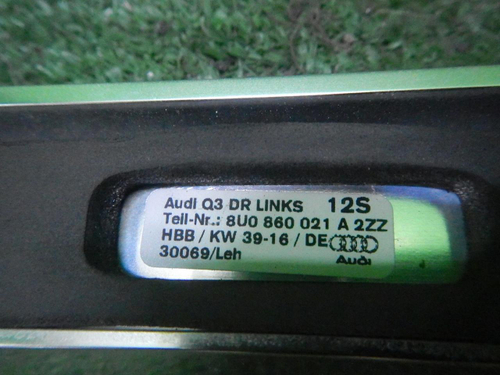 Рейлинг левый Audi Q3 1 8U (2011-2018)