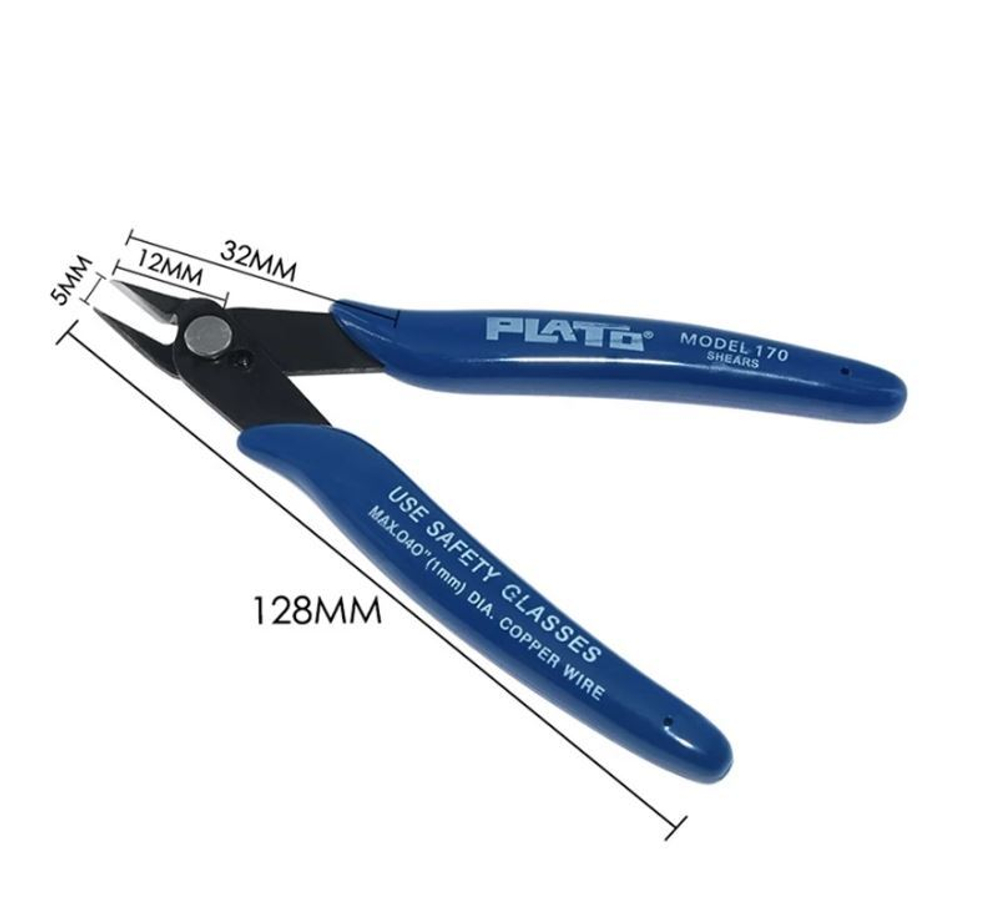 Кусачки Plato 170 Blue