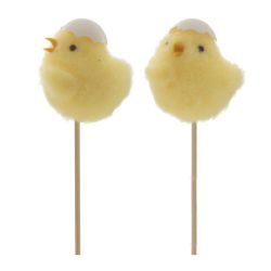 GAEM Изделие декоративное (вставка) "Цыпленок" (5*4*6), L5,5 W4 H25 см, 2в.