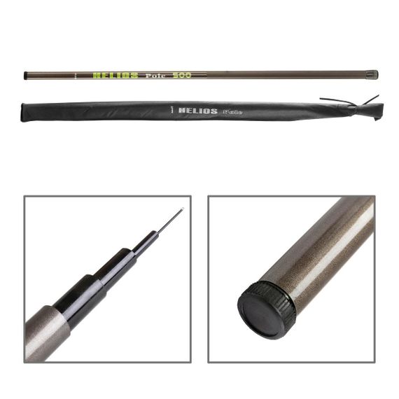 Удилище маховое HELIOS Pole 5 м б/к телескопическое (HS-500BK)