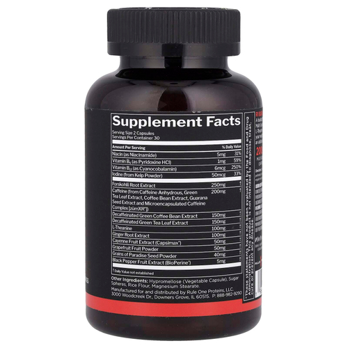 Rule One Proteins, Burn ™, Thermo Weight Management, 60 капсул