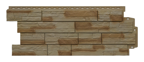 Фасадная панель Grand Line Сланец Элит Рожь 0,39м2